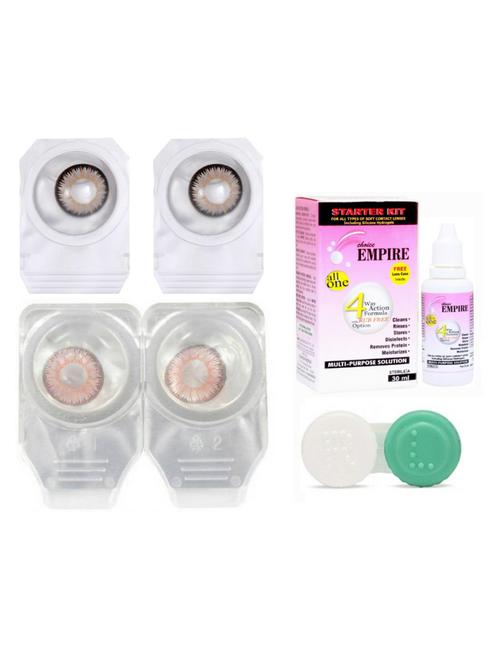 combo pack of 2 pair colored contact lens zero - 18537773 - Very Small Image - 1