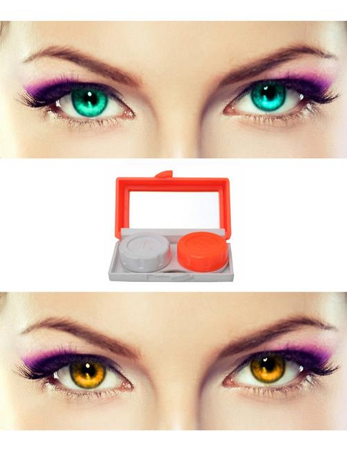 pack of 2 unisex contact lenses - 18537836 - Very Small Image - 1