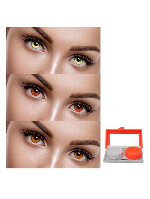 pack of 2 unisex contact lenses - 18537861 - Very Small Image - 1