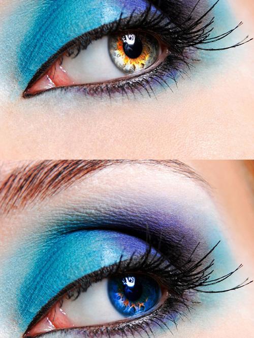 unisex set of 2 contact lenses - 18538126 - Very Small Image - 1