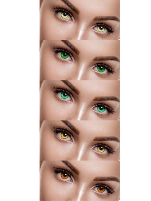 unisex pack of 5 contact lenses - 18538131 - Very Small Image - 1