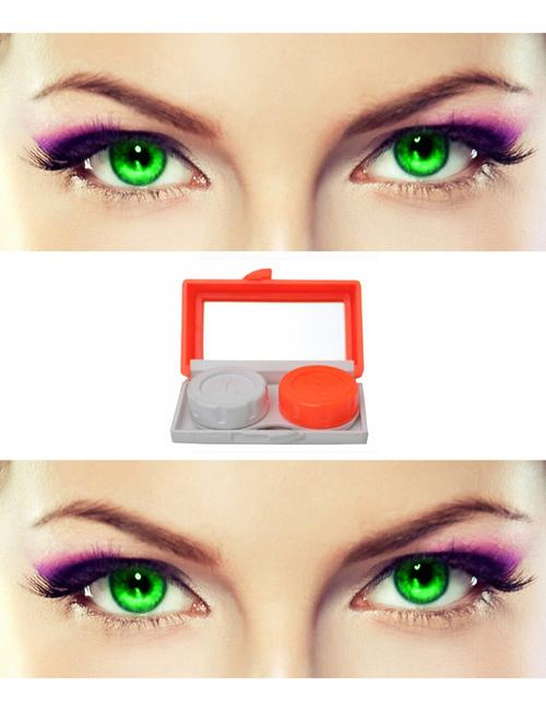 unisex pack of 2 contact lenses with travel kit - 18538156 - Very Small Image - 1