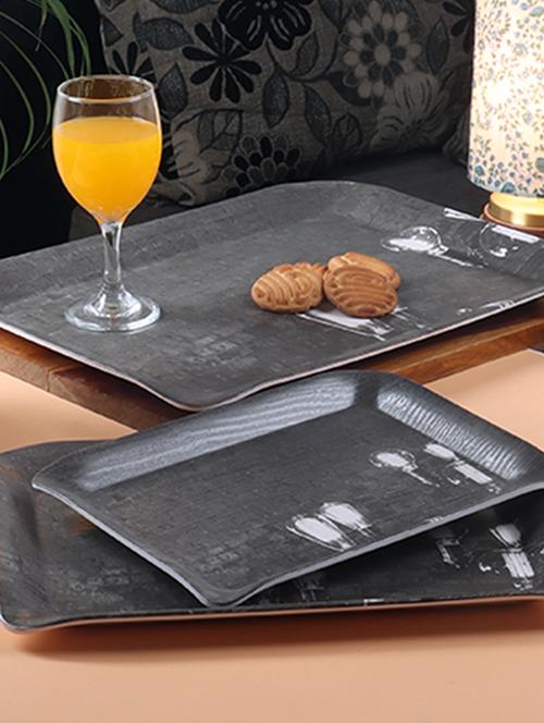 cdi 3pcs matt finish serving tray set - 18538324 - Very Small Image - 1