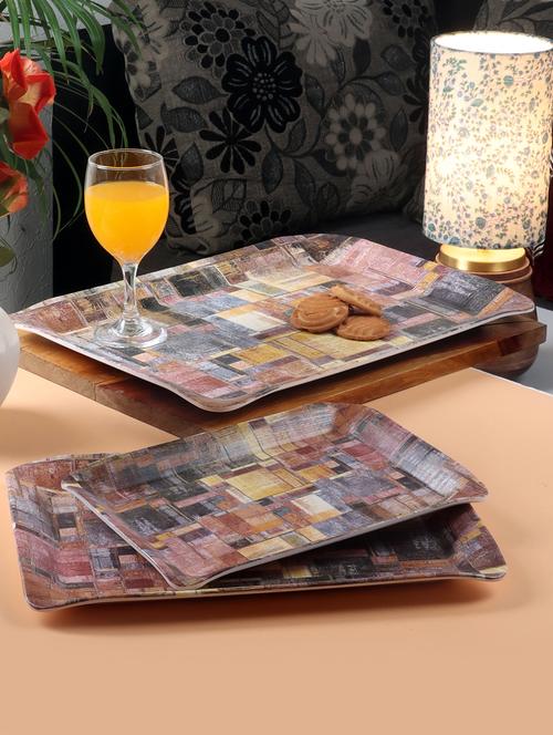 cdi 3pcs matt finish serving tray set - 18538325 - Very Small Image - 1