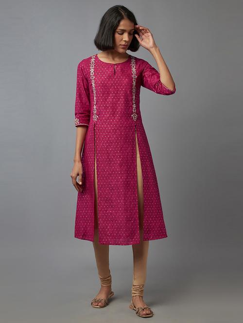 embroidered kurta pant set - 18538415 - Very Small Image - 1