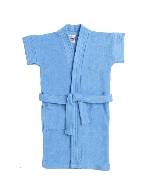 unisex solid bath robe - 18538571 - Very Small Image - 1