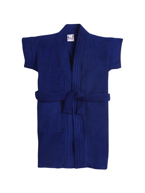 unisex solid bath robe - 18538654 - Very Small Image - 1