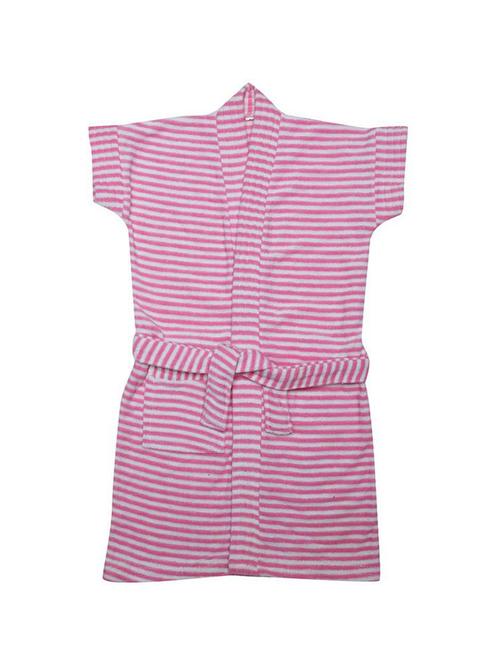 unisex striped bath robe - 18538667 - Very Small Image - 1