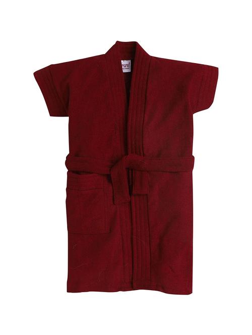 unisex solid bath robe - 18538673 - Very Small Image - 1