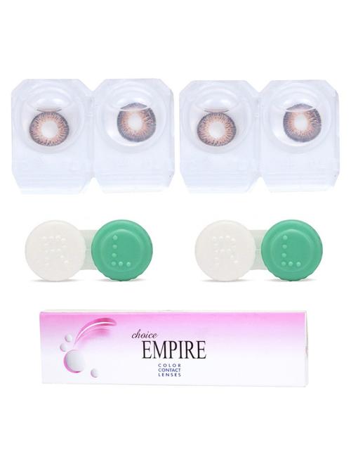 unisex set of 2 contact lenses with 2 case - 18539027 - Very Small Image - 1
