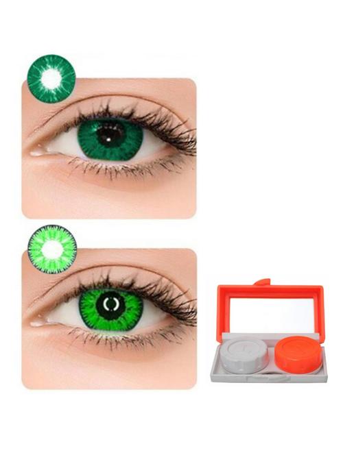unisex pack of 2 contact lenses with travel kit - 18539093 - Very Small Image - 1