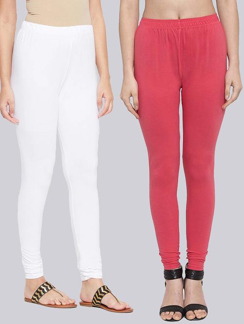 pack of 2 solid leggings - 18539403 - Very Small Image - 1