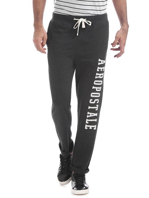drawstring waist printed track pant - 18539551 - Very Small Image - 1