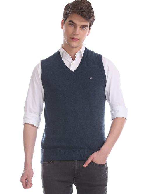 v-neck solid cardigan - 18541953 - Very Small Image - 1