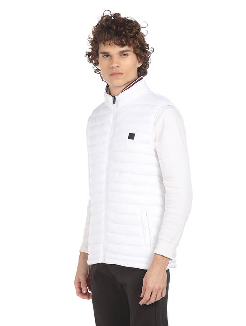 zip up quilted casual jacket - 18542065 - Very Small Image - 1