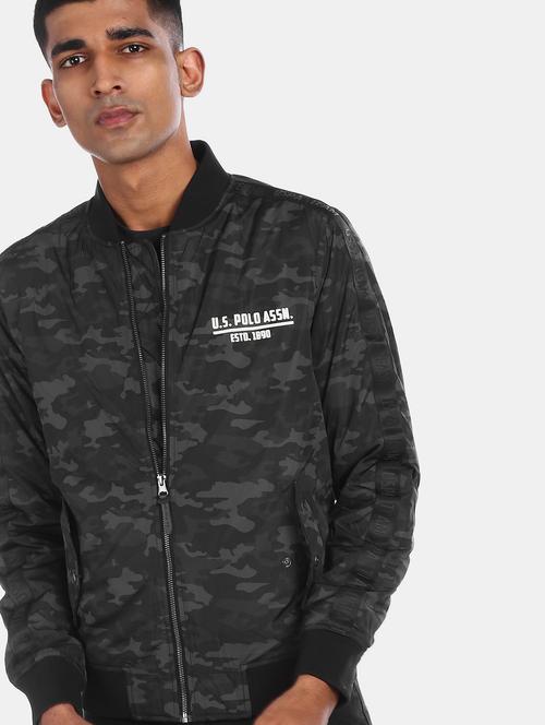 camouflage bomber jacket - 18542130 - Very Small Image - 1