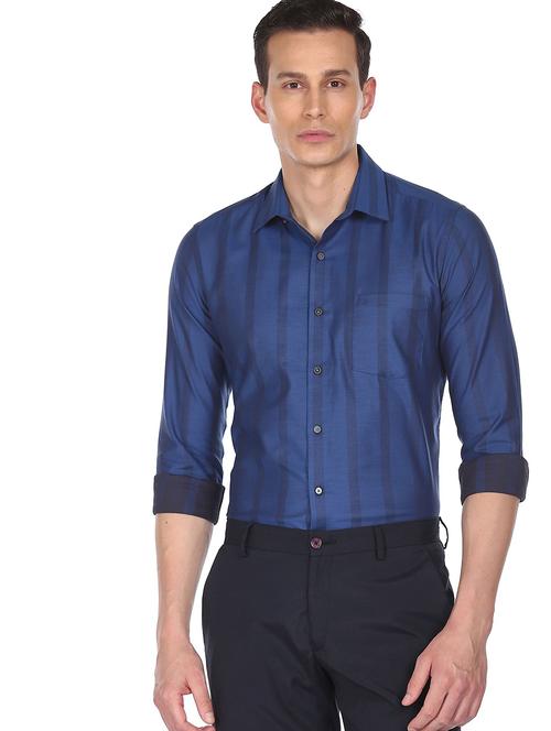 striped casual shirt - 18543293 - Very Small Image - 1