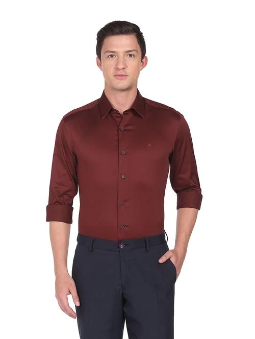 solid casual shirt - 18543317 - Very Small Image - 1