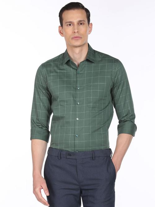 mens checks formal shirt - 18543540 - Very Small Image - 1