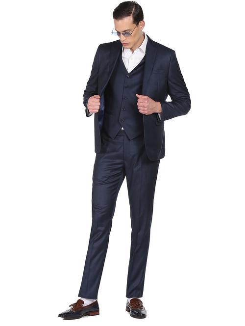 notched lapel single breasted suit - 18544274 - Very Small Image - 1