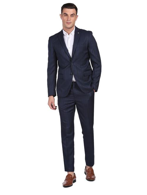 notched lapel single breasted suit - 18544295 - Very Small Image - 1