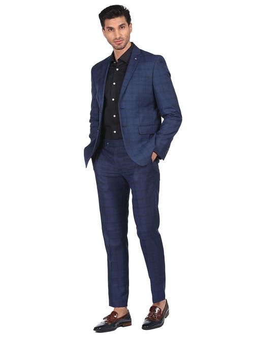 notched lapel single breasted suit - 18544306 - Very Small Image - 1
