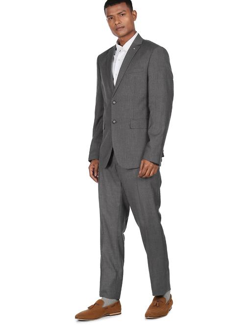notched lapel single breasted suit - 18544311 - Very Small Image - 1
