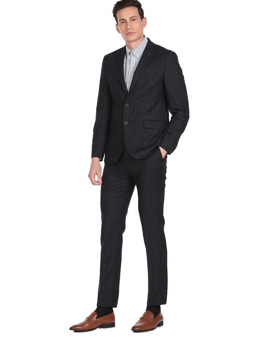 notched lapel single breasted suit - 18544312 - Very Small Image - 1