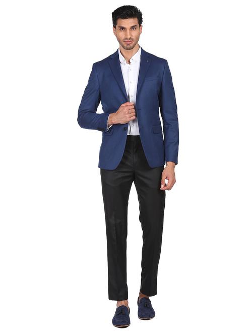 notched lapel single breasted suit - 18544313 - Very Small Image - 1