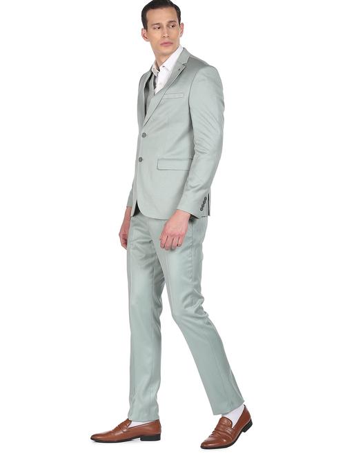 notched lapel single breasted suit - 18544320 - Very Small Image - 1