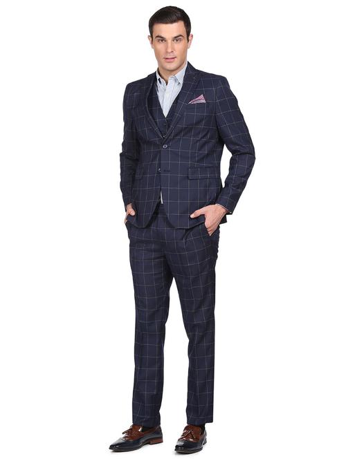 notched lapel single breasted suit - 18544322 - Very Small Image - 1