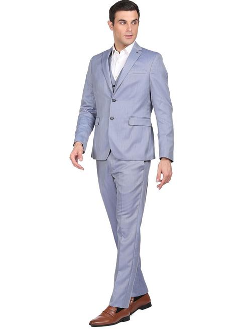 notched lapel single breasted suit - 18544324 - Very Small Image - 1