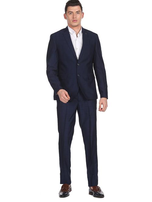 notched lapel single breasted suit - 18544334 - Very Small Image - 1
