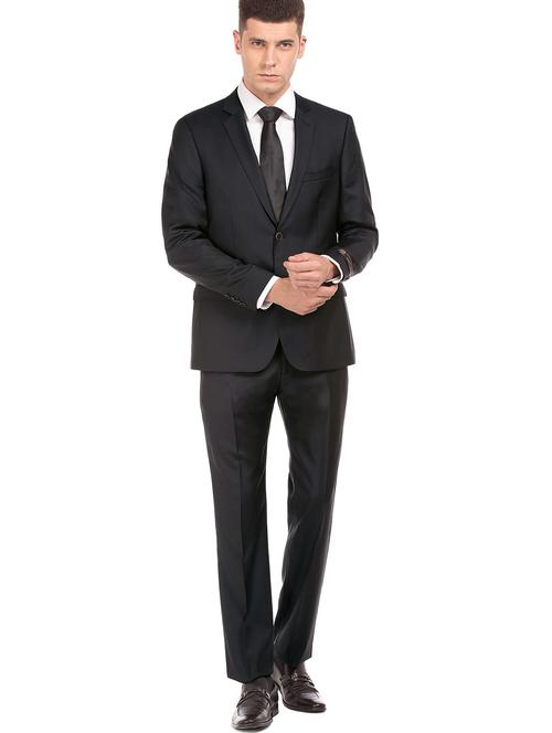 notched lapel single breasted suit - 18544351 - Very Small Image - 1