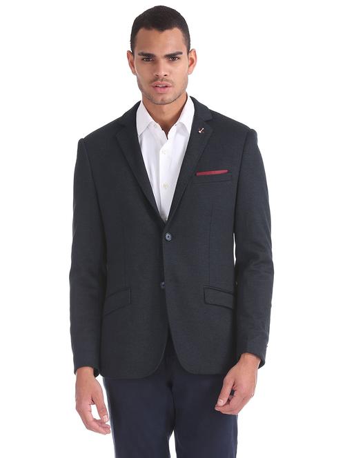 lapel neck single breasted casual blazer - 18544479 - Very Small Image - 1