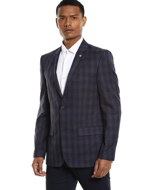 lapel neck single breasted casual blazer - 18544496 - Very Small Image - 1