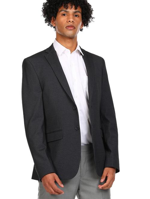 lapel neck single breasted casual blazer - 18544501 - Very Small Image - 1