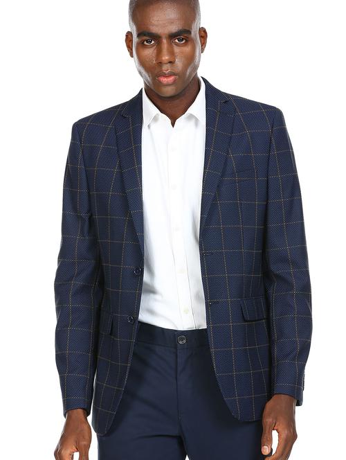 lapel neck single breasted casual blazer - 18544502 - Very Small Image - 1