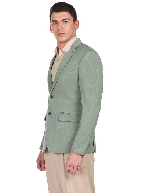 lapel neck single breasted casual blazer - 18544619 - Very Small Image - 1
