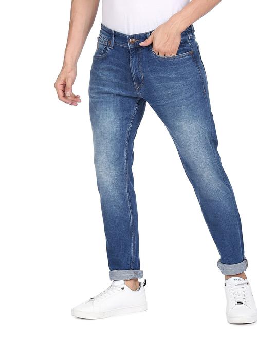 mens slim fit plain jeans - 18544864 - Very Small Image - 1