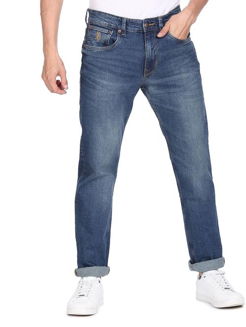 light washed denim jean - 18544883 - Very Small Image - 1