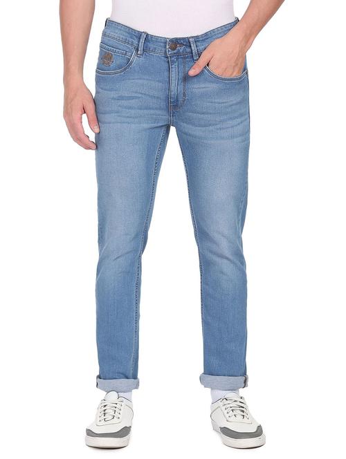 light washed denim jean - 18544971 - Very Small Image - 1