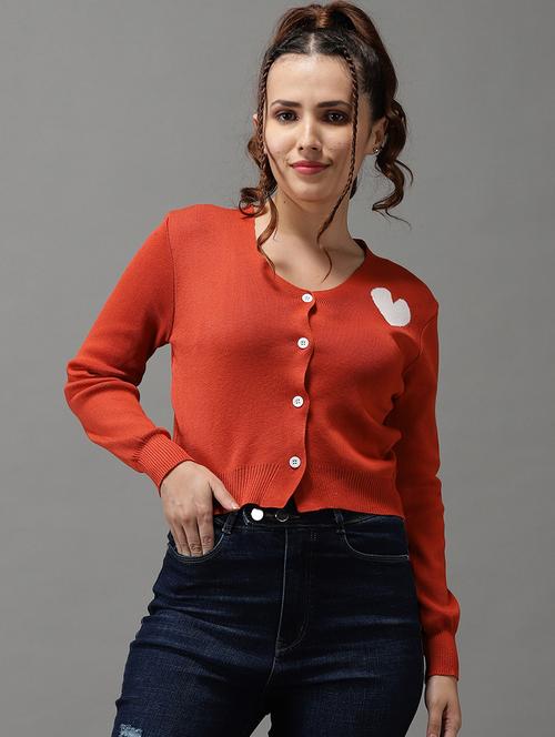 v-neck solid cardigan - 18545197 - Very Small Image - 1