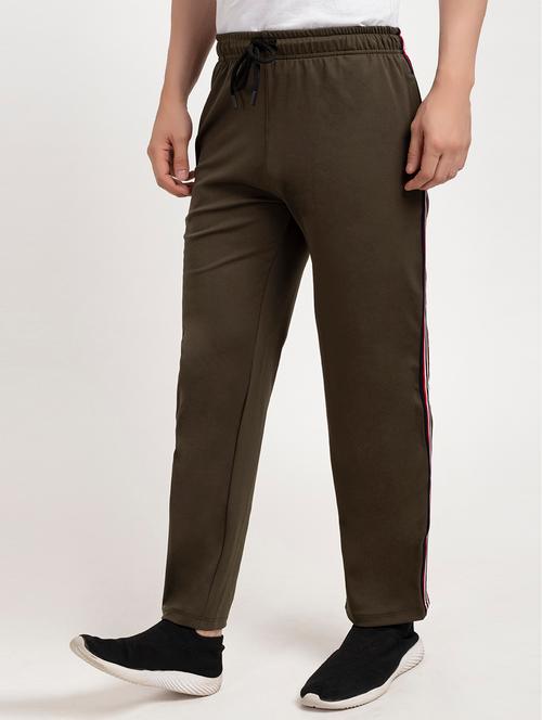 drawstring waist side taped track pant - 18546802 - Very Small Image - 1