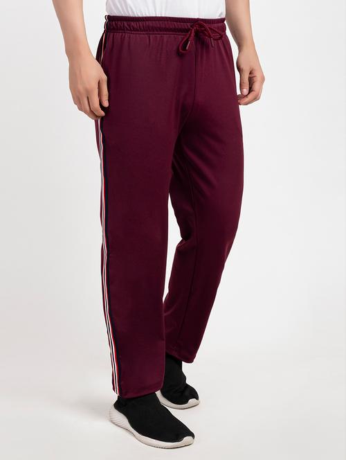 drawstring waist side taped track pant - 18546805 - Very Small Image - 1