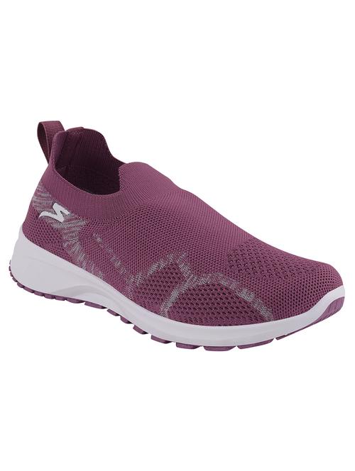 women purple slip on sports shoe - 18546857 - Very Small Image - 1