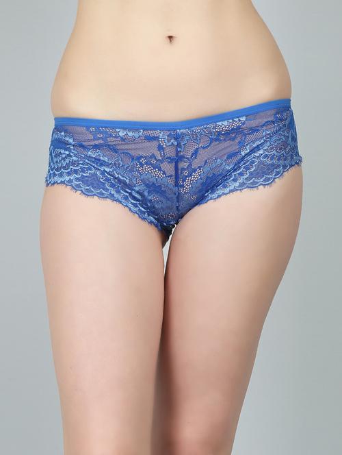 mid rise laced hipster panty - 18546865 - Very Small Image - 1