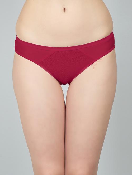 low rise solid bikini panty - 18546870 - Very Small Image - 1