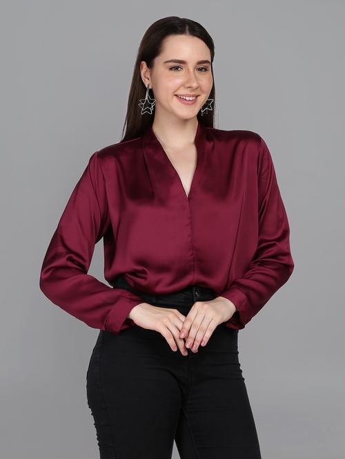long sleeved solid shirt - 18547088 - Very Small Image - 1