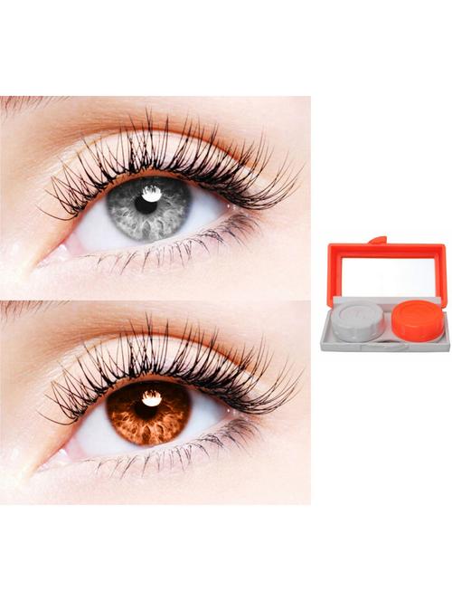 unisex set of 2 contact lenses with travel kit - 18547254 - Very Small Image - 1
